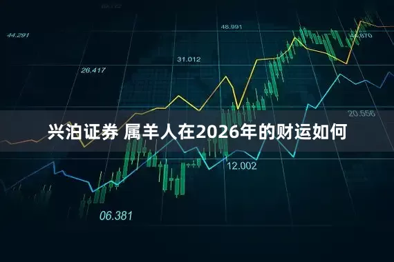 兴泊证券 属羊人在2026年的财运如何